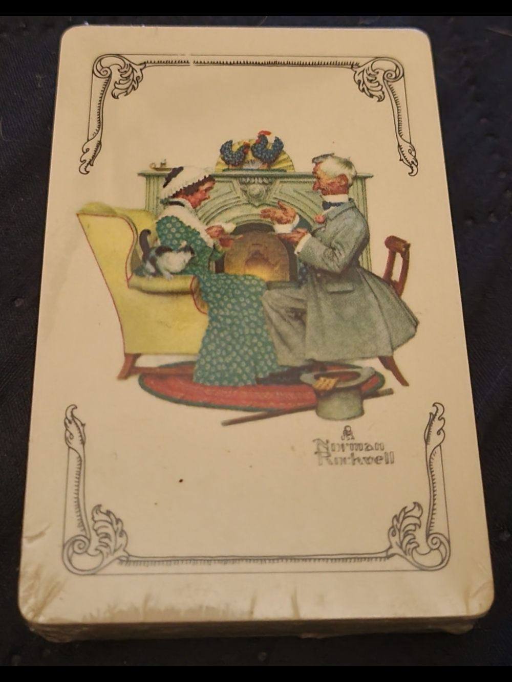 1 Pack Of Norman Rockwell Playing Cards New